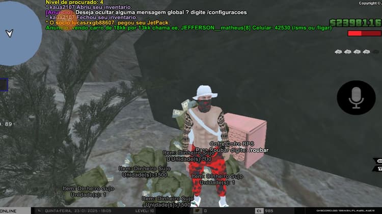 peixinho_locoo7 GTA 5 24-01-2025 Loco Live Stream