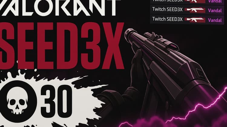 SEED3X Valorant 04-05-2025 Loco Live Stream